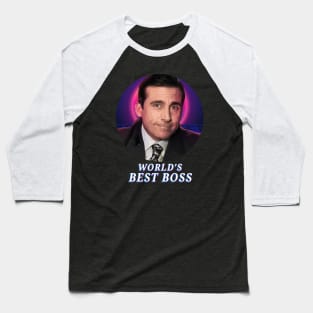 The office - WORLD'S BEST BOSS Baseball T-Shirt